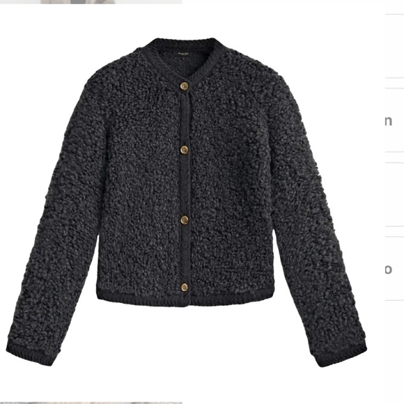 Massimo Dutti Boucle Knit Cardigan - Picture 3 of 3